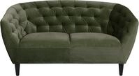 ACTONA GROUP 2-Sitzer Ria Sofa, Couch, Doppelsofa, Loveseat, Samtstoff,
