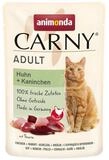 Animonda Carny Adult mit Huhn & Kaninchen 85 g - 12 St&uuml;ck, Nassfutter f&uuml;r:...