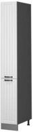 Vicco Hochschrank Fame-Line, Anthrazit/Wei&szlig;, 30 cm (1-St) Adjustable Feet