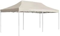 vidaXL Partyzelt Profi-Partyzelt Faltbar Aluminium 6x3 m Creme