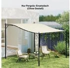 Outsunny Pavillon-Ersatzdach 297 x 243 cm Sonnensegel f&uuml;r...