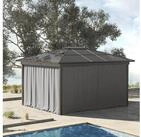 Outsunny Pavillonseitenteil 4 Seitenteile, mit Haken, 302x205 cm, f&uuml;r 3x3m