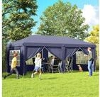 Outsunny Faltpavillon Partyzelt, Bierzelt mit Fenster, Rei&szlig;verschlusst&uuml;ren,...