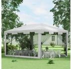 Outsunny Pavillon 4x3m, Rechteckig, mit Moskitonetz, 4 Seitenteile, mit 4