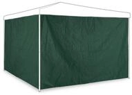 relaxdays Pavillonseitenteil Pavillon Seitenteile 2er Set gr&uuml;n, 300x200 cm
