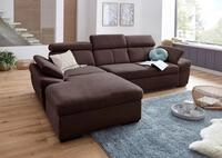 exxpo - sofa fashion Ecksofa Salerno, inkl. Arm-& Kopfteilverstellung, bequem,...