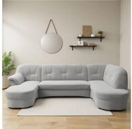 DOMO collection Wohnlandschaft FLORES 293x180x86 cm, hochwertig, komfortabel,...