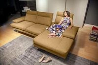 CALIA ITALIA Ecksofa Toby Wing, B/T: 288/153 cm, Designsofa mit hohem...