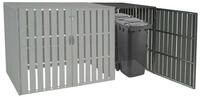 MCW M&uuml;lltonnenbox MCW-J28-1-2-E (1 St), Geeignet f&uuml;r zwei normale oder eine...
