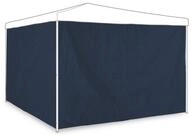 relaxdays Pavillon Seitenteile 2er Set dunkelblau