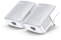 tp-link TL-PA4010KIT Netzwerk-Adapter, Powerline Adapter Set, 600Mbit/s Homeplug AV2,
