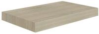 vidaXL Wandregal, Schwebendes Wandregal Eichefarben 40x23x3,8 cm MDF