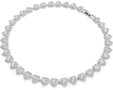 Swarovski Collier Schmuck Geschenk Ariana Grande Tennis Halskette Herz, mit