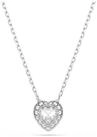 Swarovski Kette mit Anh&auml;nger Schmuck Geschenk Ariana Grande Halskette Herz, mit