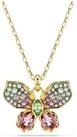 Swarovski Collier Swarovski Damen-Kette Metall Swarovski-Kristall