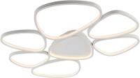 JUST LIGHT Deckenleuchte PEBBLES, Dimmfunktion, LED fest integriert, Warmwei&szlig;, LED,
