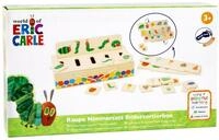 Legler Lernspielzeug small foot 11342 - Bildsortierbox Raupe Nimmersatt aus Holz,