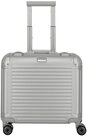 travelite Business-Koffer Next - 4-Rollen-Businesstrolley 45 cm (silber) travelite Business-Koffer Next - 4-Rollen-Businesstrolley 45 cm (silber)