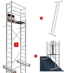 ALTEC Aluminium Fahrger&uuml;st AluCombine&reg; 3.0, Alu Fahrger&uuml;st mit 2 Bockrollen &