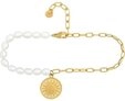 CA&Iuml; Fu&szlig;kette Ca&iuml; Damen-Fu&szlig;kette 925er Silber S&uuml;&szlig;wasserperle