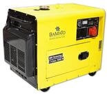 BAMATO Stromerzeuger BGE-5000D, 5 in kW, (1-tlg), AVR Stromgenerator, Fahrwerk,
