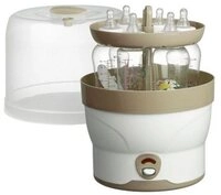 H+H Dampfsterilisator BS 29, 6 Babyflaschen, Fl&auml;schchen, Sterilisator, 11 min,