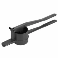 WESTMARK Sp&auml;tzlereibe Sp&auml;tzlepress, Rundloch, Anthrazit, Aluminium,