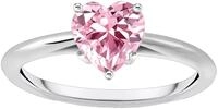 THOMAS SABO Fingerring Schmuck Silber 925 Ring in Herzform, mit Zirkonia (synth)