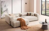 LeGer Home by Lena Gercke Ecksofa PIARA XXL, Big-Sofa, Cord, Leinenoptik o.