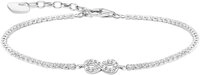 THOMAS SABO Tennisarmband mit Infinity/Unendlichkeitschleife und Steinen, THOMAS SABO Tennisarmband mit Infinity/Unendlichkeitschleife und Steinen,
