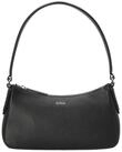 BOSS Schultertasche Hobo BM, aus echtem Rindsleder schwarz S | 25 cm x 12.5 cm x 6 cm