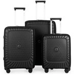 Hauptstadtkoffer Hartschalen-Trolley Kotti, 4 Rollen, 3er Kofferset Reisekofferset