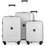 Hauptstadtkoffer Hartschalen-Trolley Kotti, 4 Rollen, 3er Kofferset Reisekofferset