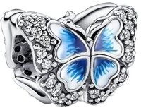 Pandora Charm Schmetterling 790761C01, Schmetterling, Natur, Tiere, Blau,...
