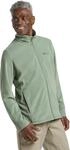 Fleecejacke JACK WOLFSKIN "TAUNUS FZ M", Herren, Gr. S, gr&uuml;n (eucalyptus), Fleece,