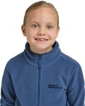 Jack Wolfskin Fleecejacke TAUNUS JACKET K Winddicht, w&auml;rmend, atmungsaktiv,