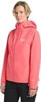 Funktionsjacke JACK WOLFSKIN "HIGHEST PEAK 3L JKT W", Damen, Gr. XS, rosa (sunset,