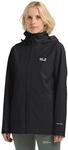 Funktionsjacke JACK WOLFSKIN "TRAILTIME 2L JKT W", Damen, Gr. XS, schwarz,