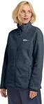 Fleecejacke JACK WOLFSKIN "Moonrise", Damen, Gr. XS, blau (midnight sky),