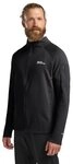 Jack Wolfskin Fleecejacke Prelight Full Zip (schnelltrocknend, atmungsaktiv) schwarz