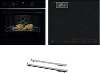 AEG Backofen-Set HH24BSISML, mit 1-fach-Teleskopauszug, Aqua Clean, AEG Backofen-Set HH24BSISML, mit 1-fach-Teleskopauszug, Aqua Clean,