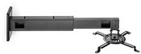 Nedis TV-Wandhalterung PJWM200BK, (1-tlg., Neigen, schwenken, drehen,