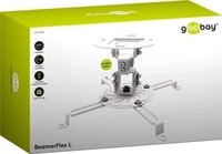 Goobay Beamer-Deckenhalterung goobay BeamerFlex L, Wei&szlig; - universeller Deckenhalter