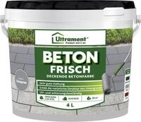 Ultrament Zementfarbe Ultrament Bodenfarbe Beton Frisch 4 L telegrau