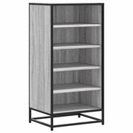 vidaXL Schuhregal Schuhregal Grau Sonoma 48x38x97,5 cm Holzwerkstoff, 1-tlg.