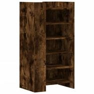vidaXL Schuhregal Schuhschrank R&auml;uchereiche 52x37,5x100 cm Holzwerkstoff,...