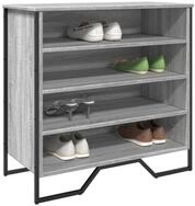 vidaXL Schuhschrank NA Schuhregal Schuhablage Schuhschrank Grau Sonoma 80x38x78...