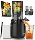 Lebenlang Slow Juicer Entsafter mit gro&szlig;er &Ouml;ffnung, F&uuml;r ganze Fr&uuml;chte und
