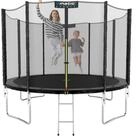 Kinetic Sports Gartentrampolin SALTO, &Oslash; 305 cm, Kindertrampolin Set mit