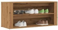 vidaXL Schuhschrank NA Schuhbank Schuhregal Artisan-Eiche 100x35x45 cm...